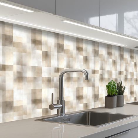 SCHIENALI CUCINA Struttura - Lino - Beige 300x80 cm (1/5)