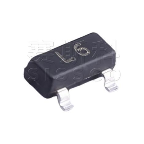 Original 2SC1623 L6 SOT-23 NPN-Transistor, 50 V/100 mA, Oberflächenmontage, elektronisches Bauteil (5er-Packung).