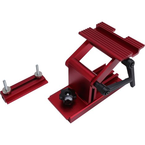 Dispositif d'affûtage pour meuleuse d'établi, support d'outil réglable en alliage d'aluminium, pour meuleuses et ponceuses de 6 et 8 pouces. (1/5)