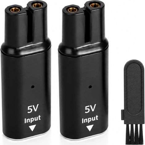 Adaptateur Chargeur USB-C 5V pour Rasoir OneBlade – Convertisseur Type C Compatible QP2734 QP2724 QP2824 QP2834 QP4631 MG5910 MG7910 MG9510 QP1924 QP1324, Kit de Recharge Tondeuse (1/5)