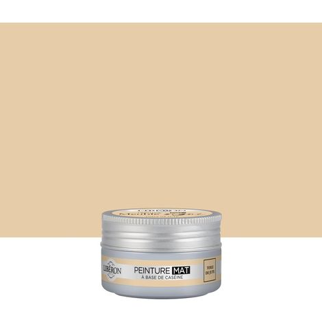 Pintura para muebles y carpintería LIBÉRON de caseína, color lienzo de yute mate, 75 ml. LIBERON (1/5)