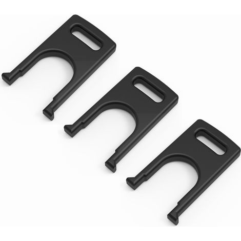 Lot de 3 clips de rechange compatibles avec pistolet pulvérisateur manuel K2, K3, K4 pour nettoyeur haute pression 5.037-185.0 - Accessoires de nettoyeur haute pression, raccords de tuyau (1/5)