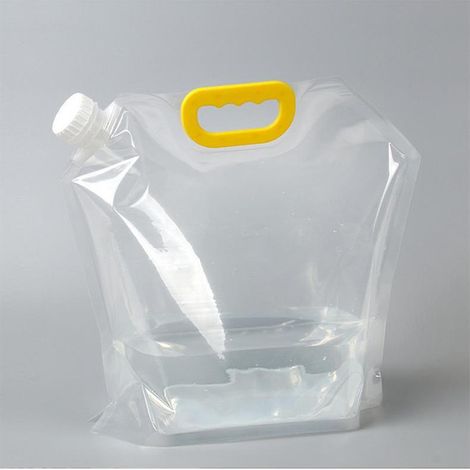 5-Liter-Behälter zum Mischen von Flüssigkonzentrat und Erde für Gießkanne, Wasserreservoir oder faltbaren Gießbeutel, Kunststoff-Aufbewahrungsbehälter