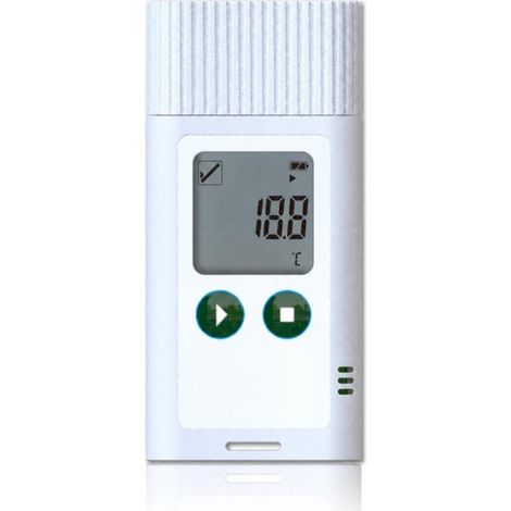 Enregistreur température USB – froid/transport, grande capacité, export PC, rapports PDF/CSV. (1/5)