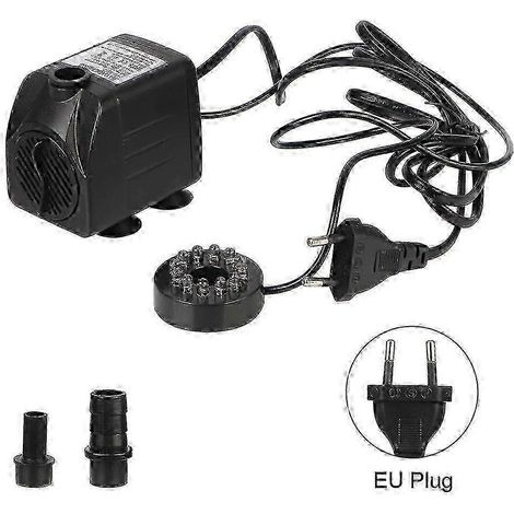 Pompe à eau submersible à 12 LED, adaptée aux fontaines, fonctionnement ultra-silencieux. (1/4)