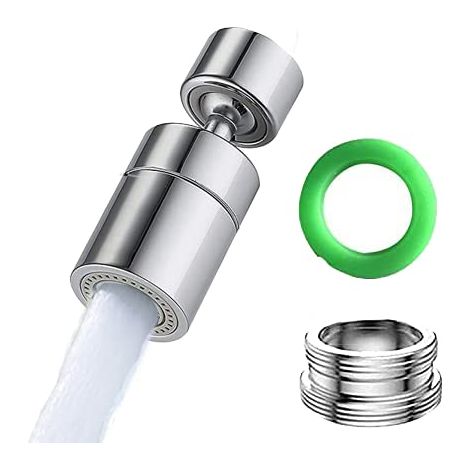 Robinet de cuisine pivotant 360 mm FM22/M24 avec adaptateur (1/5)