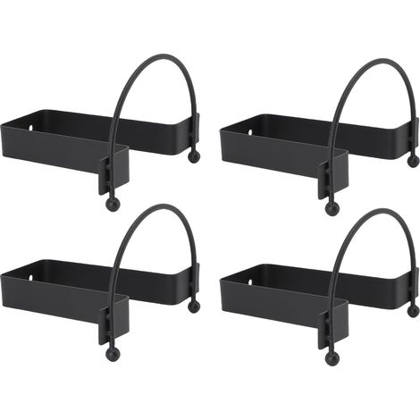 Porte-chapeau cowboy acier carbone rustique gain de place – Suspension murale maison, rangement (1/5)