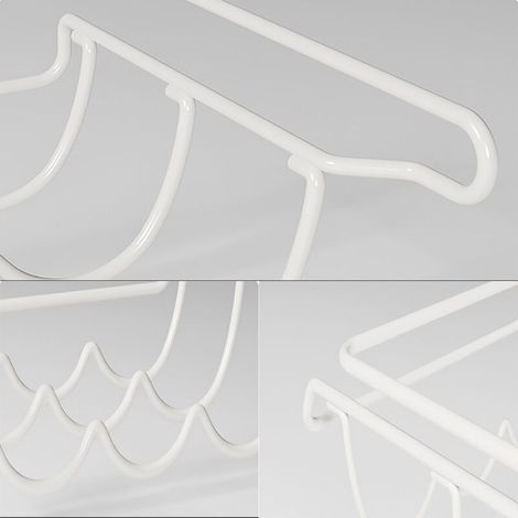 Universelles Weinregal/Flaschenhalter für alle Rollengrößen und für Kühlschrank/Gefrierschrank (1/4)