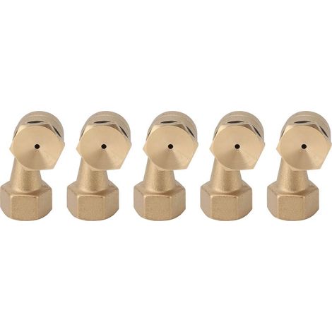 5 buses en laiton avec filetage femelle G1/2 po pour fontaines à eau, durables et automatiques, idéales pour les jardins, les patios et les hôtels. (1/5)