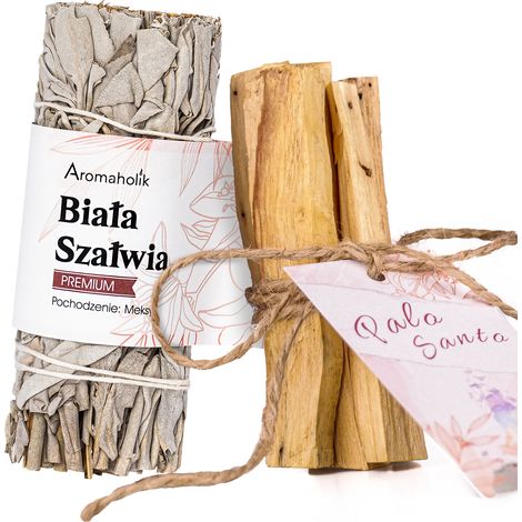 Set PALO SANTO + SALVIA BIANCA