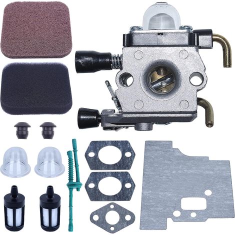 Carburetor Air Fuel Filter For Stihl FS85 FS80 HS80 FS75 KM85 HS75 Primer Bulb , Carburetor , Primer Bulb , Carb Gaskets , Fuel Filter , Air Filter , Grommets , Fuel Pipe (1/5)