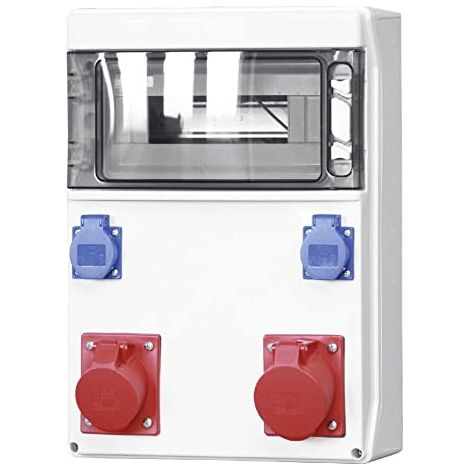 ECOLINE RÉPARTITEUR STATIONNAIRE 32A/5P 16A/5P 2GS NON PROTÉGÉ IP44 90EKO009 90ECO009 PINCE 5902082057918 PCE