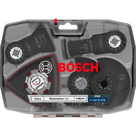 Bosch Renovierungs-Set, Multitool-Sägeblätter, 8-tlg.