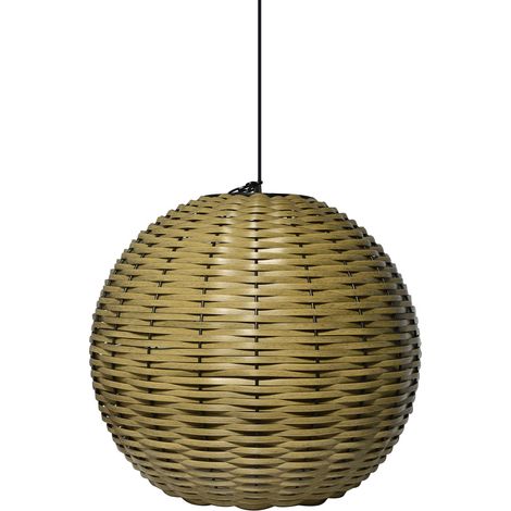 Suspension solaire tressée Alicia Ø42cm - Orium (1/4)
