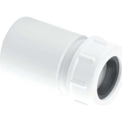 McAlpine R16 1.25" x 19/23mm Reducer in ABS White (1/5)