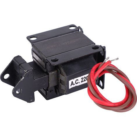 MQ8-1192 Électroaimant de traction à poussée-traction AC, 220 VCA, 7,9 N, course de 10 mm. (1/5)