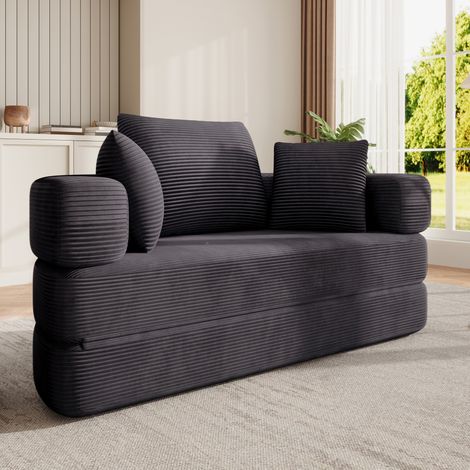 sofá cama plegable de espuma con 3 cojines OKMYHOME (1/5)