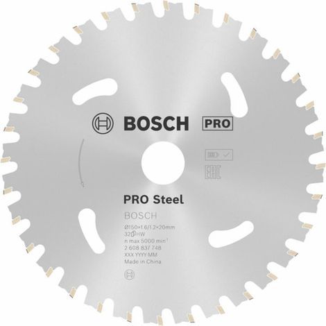 Bosch PRO Steel cordless Blatt für Kreissägen 150 x 1,6 x 20 mm - 2608837748 (1/5)