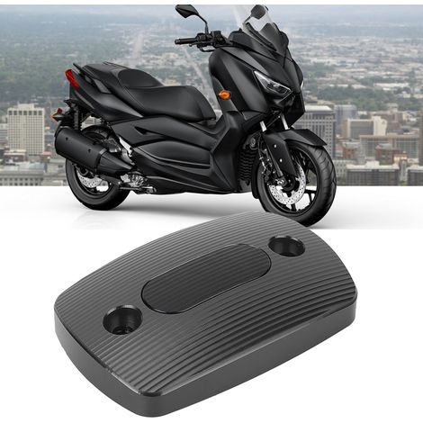 Couvercle de réservoir d'huile pour cylindre de frein et d'embrayage de moto Yamaha XMAX 250 300 (Titane) (1/5)