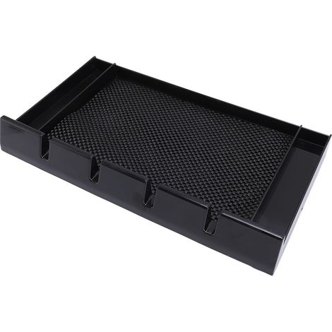 Organisateur de tondeuse de coiffeur en plastique antidérapant à pousser et tirer, support pour tondeuse à cheveux, ciseaux et peignes, pour poste de coiffure (1/5)