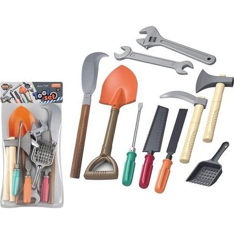 Set di attrezzi da 10 pezzi