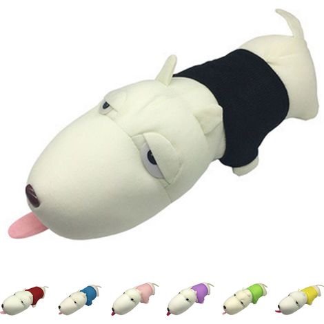 Lot déco chien voiture en bambou charbon absorbant odeurs formaldéhyde pour auto maison 33cm couleur aléatoire (1/5)