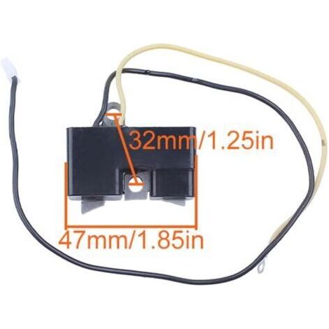 NALOOKAMIC Kit de Module de bobine d'allumage pour Husqvarna 266XP 266SE 51 55 61 66 162 266 Jonsered 630 670 tronçonneuse 501546201 501517201 501516201 501617201