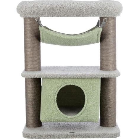 Trixie Lunito Junior albero per gatti grigio e menta 71 cm (1/2)