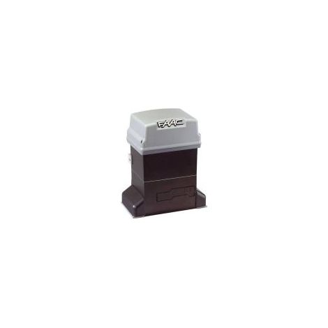 Faac – Moteur à bain d'huile 746 E R Z16 pour portail coulissant max 600 kg – Alimentation 230 V – Système autobloquant – Détection d'obstacles (1/2)