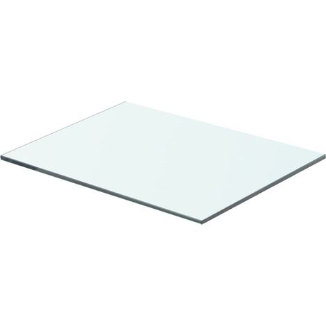 Pannello per mensola in vetro trasparente 40 x 25 cm 2702180/2
