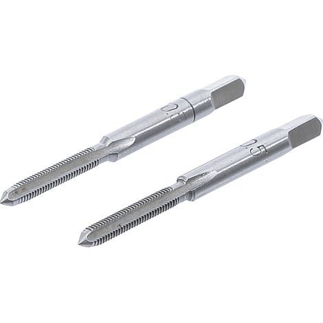 Jeu de 2 tarauds de m3 x 0.5 mm (1/2)