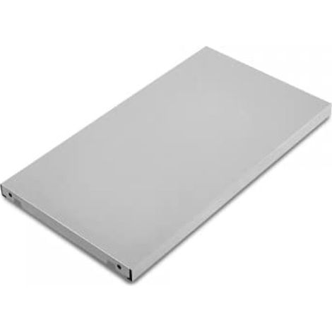 Étagère métallique pour Armoire, classeur, Meuble de Bureau étagère réglable en Hauteur pour Armoire 1500AC00 64 x 35 x 3 cm Gris (1/2)