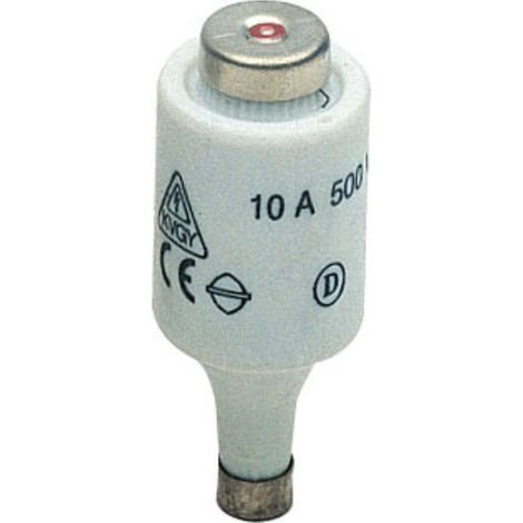 Fusibile D, DII G E27, intervento ritardato, 22x50mm, 500V 4A, impiego gG - Wimex 5301204 (1/2)