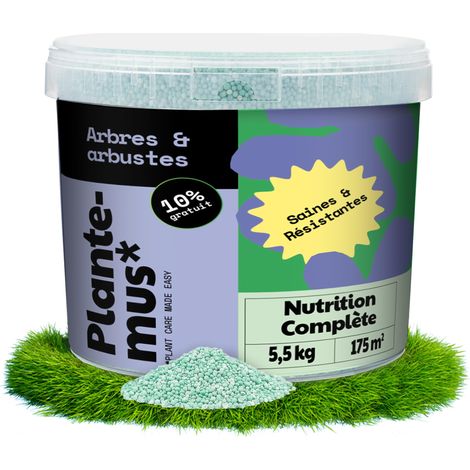 Engrais pour Arbres, Arbustes, Haies et Plantes d'Extérieur, Nutrition Complète pour la Végétation Extérieure, Granulé, 5,5 KG (1/5)