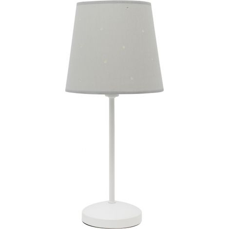 Lampada da tavolo Conscience 1xe14 Grigio de FABRILAMP.