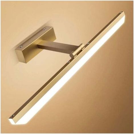 LED-Badezimmerspiegel-Wandleuchte IP44 40 cm 9 W Warmweiß oder Gold Modern (1/5)