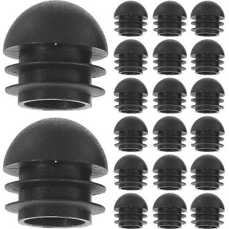 30pcs End Caps Plugs: Chair Leg Inserts Round Plastic Tube Furniture Glides Pipe Plugs Furniture Protector - for Tables Chairs and Tubing Protection 2 (1/5)