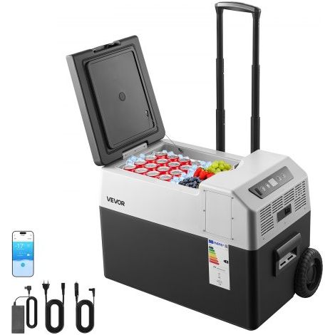 Glacière Électrique Voiture et Maison Réfrigérateur Portable 30 L (1/5)