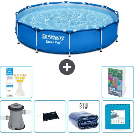 Bestway Steel Pro Rund - 366x76 cm - 7-teilig S340