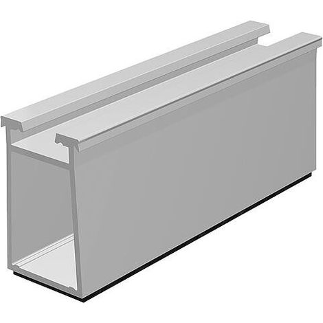 Rail HS HK 125 XL 50 en alu, l:125 mm, h:50 mm (1/2)