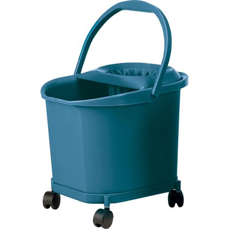 CUBO ESCURRIDOR SELECTA AZUL C/RUEDAS (1/2)
