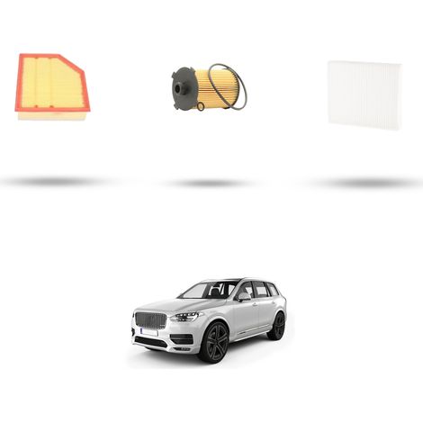 Kit Tagliando compatibile con Volvo Xc90 II 2.0 T8 Hybrid 223kw Dal 2018 (1/4)