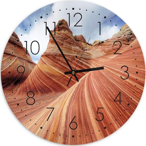 Orologio da parete, Rocce colorate - 40x40 (1/5)