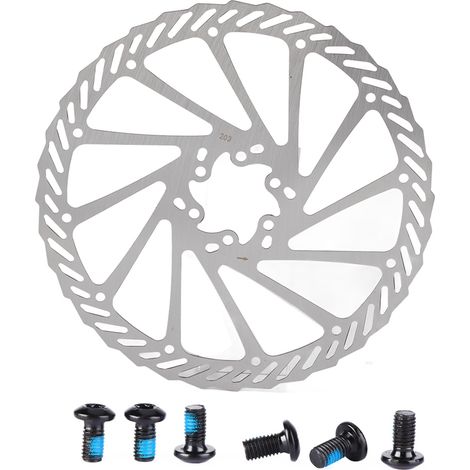 Disque de Frein en Acier Inoxydable 203mm pour VTT - Plaquettes de Frein Bicycle (1/5)