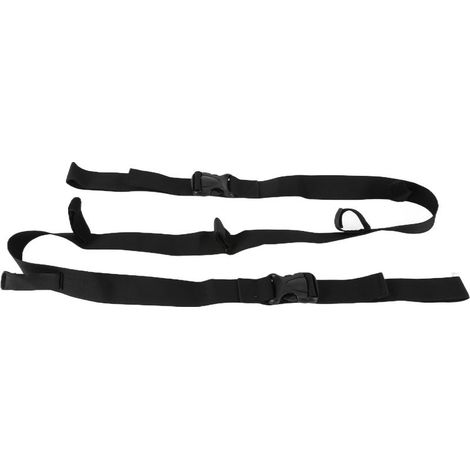 5-Loch-Auto-Angelrutenhalter, 140-200 cm Gürtelrutenhalter, schwarzes Angelzubehör (1/5)