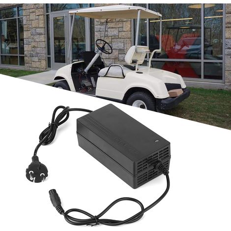 Chargeur de batterie au plomb 24 V 1,8 A, 3 broches, pour scooter électrique et quad, prise européenne 90-230 V (1/5)