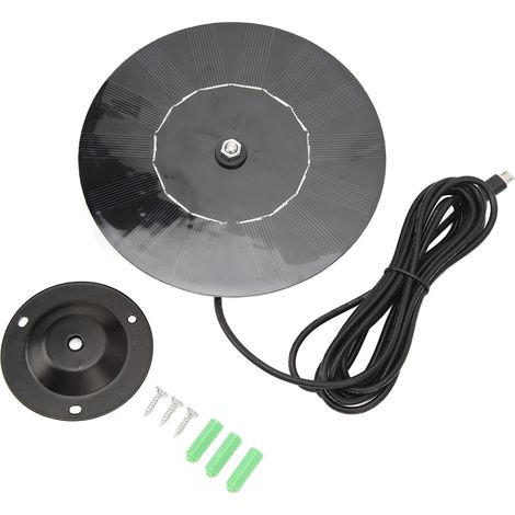 Panneau solaire pour camping-car avec chargeur de cellules solaires monocristallines à haut rendement, comprenant un support et un câble de charge de 3 mètres, adapté à la surveillance par caméra exté (1/5)