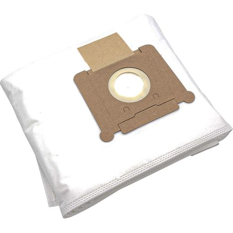 vhbw 10x sacchetti compatibile con Ghibli AS 10 aspirapolvere - in microfibra, bianco