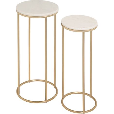 Lot de 2 porte-plantes Crush H.56/61cm - Atmosphera créateur d'intérieur (1/4)