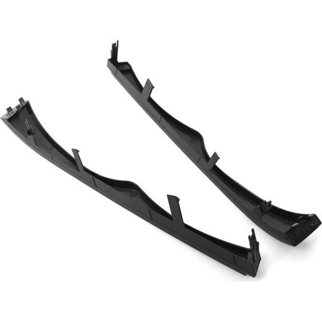 Ensemble de moulures de phares avant inférieurs gauche et droit, 2 pièces, de remplacement pour BMW E46 2002-2005 OEM 51130030406 51130030407 (1/2)